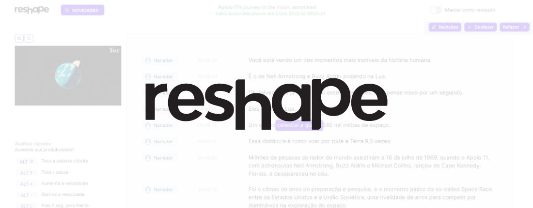 O que é Reshape?