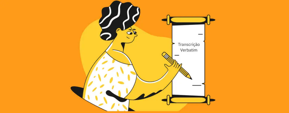 O que é transcrição verbatim, também conhecida como ipsis litteris?